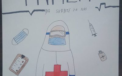 Nova DEJAVNOST v času pouka na daljavo – ZAHVALA ZDRAVSTVENIM DELAVCEM (28. 12. 2020)